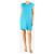 Pleats Please Vestido plisado sin mangas azul - talla S - vista 4
