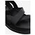 Autre Marque Schwarze chunky Riemchen-Ledersandalen - Größe EU 41 (UK 8) - Ansicht 5