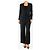 Chanel Completo giacca e pantalone blu navy - taglia UK 14 - vista 3