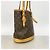 Borsa Tote Louis Vuitton Monogram Bucket PM Marrone - vista 2