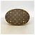 Borsa Tote Louis Vuitton Monogram Bucket PM Marrone - vista 3