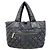 Chanel Coco Cocoon Nylon Tote Bag Schwarz
