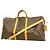Louis Vuitton Boston Monogram Keepall Bandoulière 60 Marrone