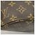 Borsa Tote Louis Vuitton Monogram Neverfull PM Marrone - vista 7
