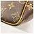 Borsa Louis Vuitton Monogram Deauville Marrone - vista 6