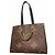 Borsa Tote Louis Vuitton Monogram Giant Reverse OnTheGo MM Marrone