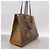Borsa Tote Louis Vuitton Monogram Giant Reverse OnTheGo MM Marrone - vista 2