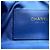 Borsa a Spalla Chanel Matelassé Chain Blu - vista 9
