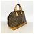 Borsa Louis Vuitton Alma Monogram M51130 Marrone - vista 2