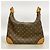Borsa a Spalla Louis Vuitton Monogram Boulogne 35 Marrone - vista 11