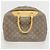 Borsa Louis Vuitton Monogram Deauville Marrone - vista 10