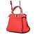 Fendi Mini Peekaboo Lederhandtasche Orange - Ansicht 2