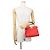 Fendi Mini Peekaboo Lederhandtasche Orange - Ansicht 4