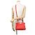 Fendi Mini Peekaboo Lederhandtasche Orange - Ansicht 5