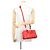 Borsa a mano in pelle Loewe Amazona 23 Rosso - vista 5
