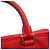 Borsa a mano in pelle Loewe Amazona 23 Rosso - vista 7