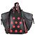 Borsa a mano in pelle Loewe Hammock Small Nero Rosso