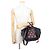 Borsa a mano in pelle Loewe Hammock Small Nero Rosso - vista 4