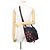 Borsa a mano in pelle Loewe Hammock Small Nero Rosso - vista 5