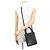 Borsa Tote Loewe Standard A5 Nero - vista 5
