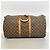 Louis Vuitton Boston Monogram Keepall Bandoulière 55 Marrone - vista 15
