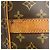 Louis Vuitton Boston Monogram Keepall Bandoulière 55 Marrone - vista 5