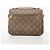 Borsa Louis Vuitton Monogram Pochette Metis MM Marrone - vista 9