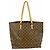 Louis Vuitton Monogram Cabas Alto Tote Bag Braun