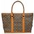 Borsa Tote Louis Vuitton Monogram Weekend PM Marrone