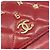 Clutch Chanel Matelassé Icon Rosso - vista 11