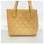 Borsa Tote Chanel in agnello beige - vista 11