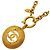 Collana Chanel placcata oro D'oro