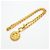 Collana Chanel placcata oro D'oro - vista 3