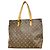 Louis Vuitton Monogram Cabas Mezzo Tote Bag Brown