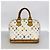 Borsa Louis Vuitton Alma Monogram Multicolor Bianco - vista 11