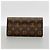 Louis Vuitton Monogram Sarah Long Wallet Rot - Ansicht 8