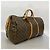 Keepall Borsa Boston marrone Louis Vuitton - vista 2