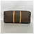 Keepall Borsa Boston marrone Louis Vuitton - vista 3