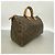 Borsa Louis Vuitton Monogram Speedy 35 Marrone - vista 2