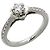 Chanel Platinum 950 Camellia Diamond Ring
