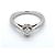 Chanel Platinum 950 Camellia Diamond Ring - Ansicht 3