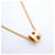 Hermès Collana Hermes Mini Pop H Bianco D'oro  - vista 2