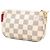 Louis Vuitton White Damier Azur Evasion Mini Pochette Accessoires Bianco - vista 2
