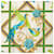 Sciarpa in seta Hermès White Caraibes 90 Bianco Bianco sporco - vista 7