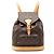 Louis Vuitton Marrom Monogram Montsouris MM