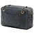 Chanel Black CC gesteppte irisierende Kalbsleder Whipstitch Camera Bag Schwarz - Ansicht 2