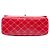 Chanel Red Quilted Glazed Calfskin Reissue 2.55 Surpique Double Flap 227 Rosso - vista 3