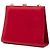 Salvatore Ferragamo Borsa a tracolla con catena Vara Bow Kiss Lock in pelle rossa Ferragamo - vista 2