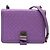 Borsa a tracolla runway in nappa intrecciato viola small Bottega Veneta