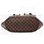 Louis Vuitton Marrone Damier Ebene Manosque GM - vista 3